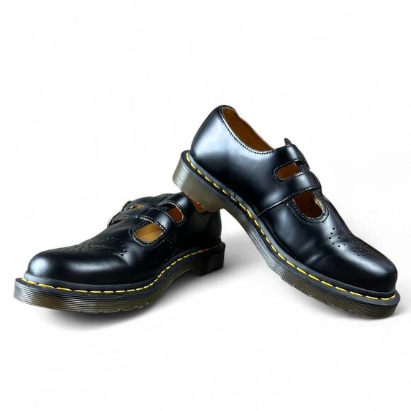 Nwot black dr marten mary janes - Picture 1 of 6